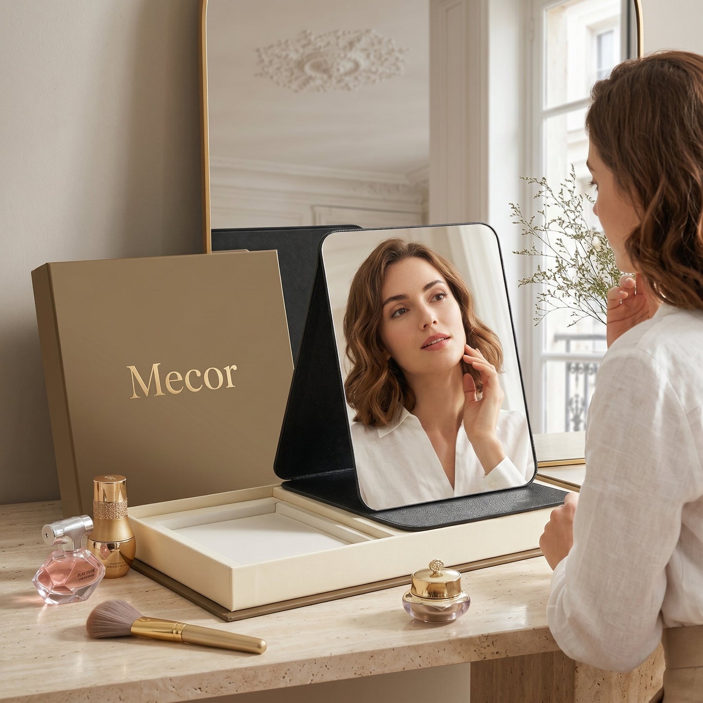 Mirova – Miroir Maquillage Pliable Coiffeuse