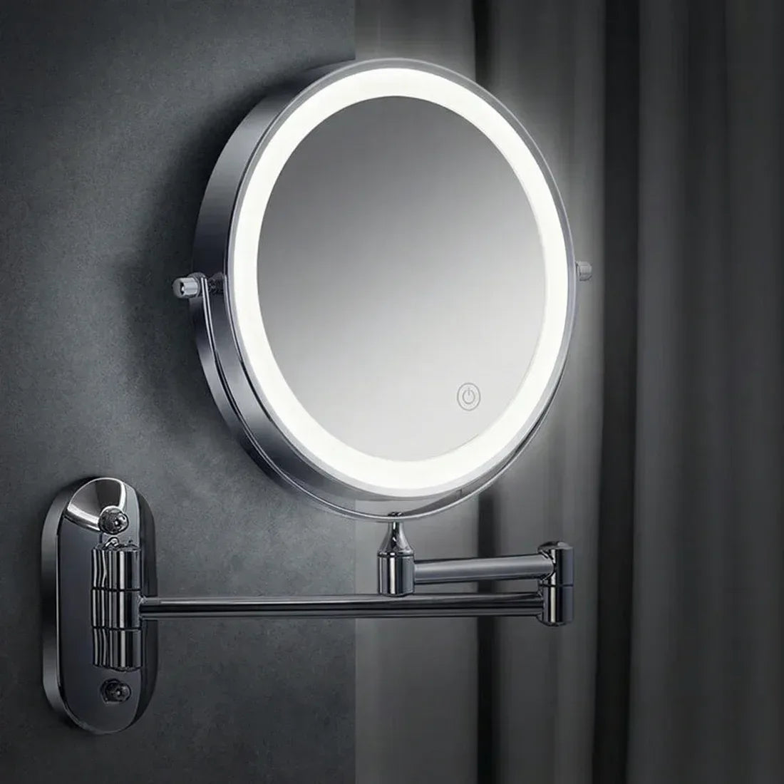 Lumio - Miroir de Maquillage LED Mural