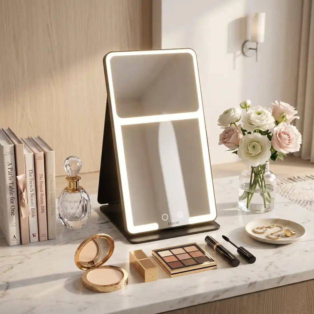 Velorie – Miroir Coiffeuse Lumineux LED