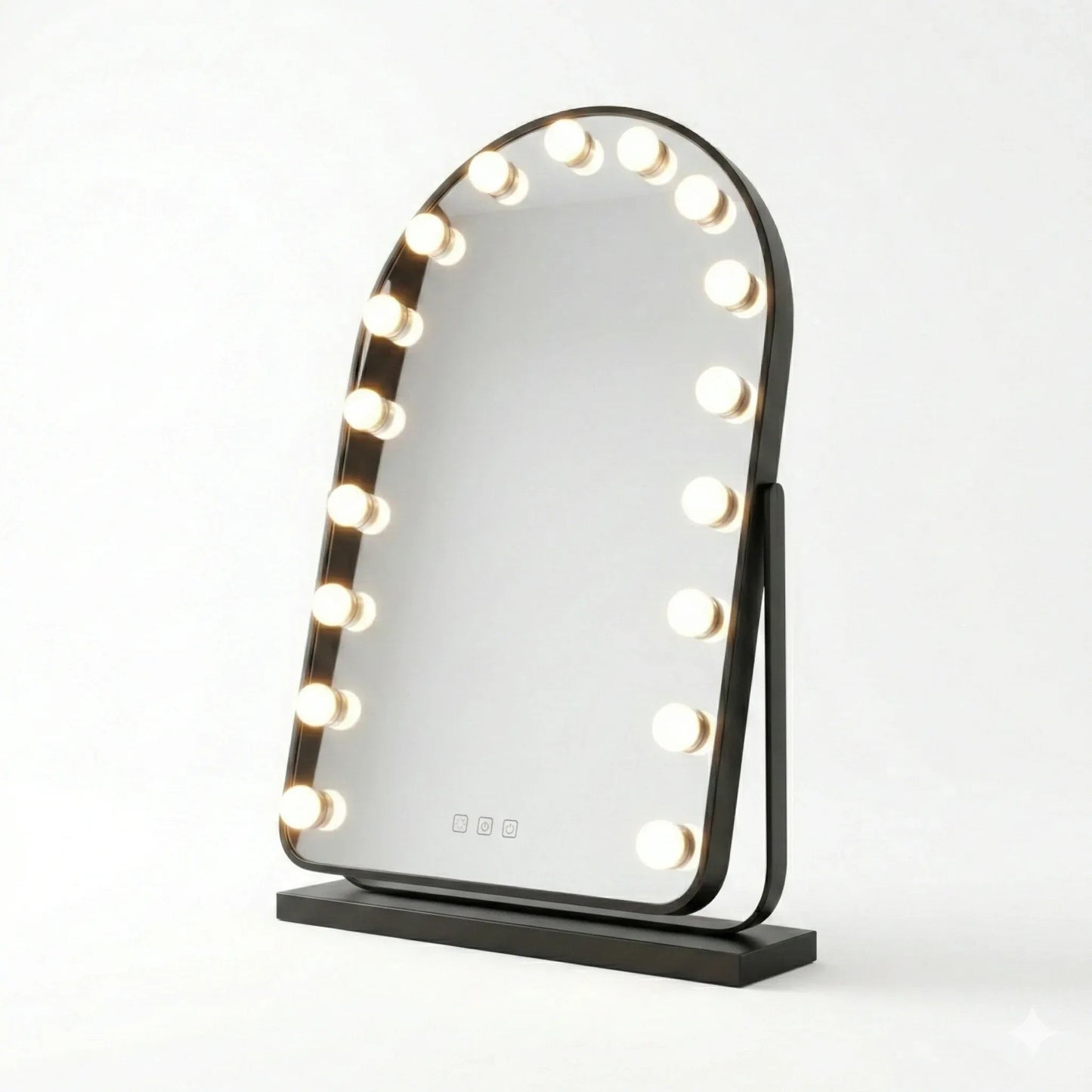 LumiArc Miroir LED Doré