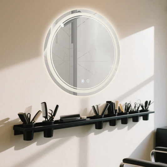 Circléa – Miroir LED Rond Mural Anti-Buée