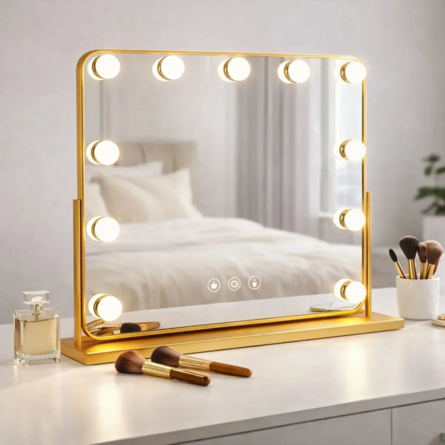 Miroir Hollywood Professionnel Luvia