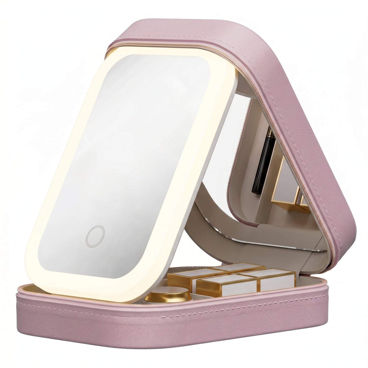 Lumirine – Miroir de Coiffeuse LED Lumineux avec Rangement