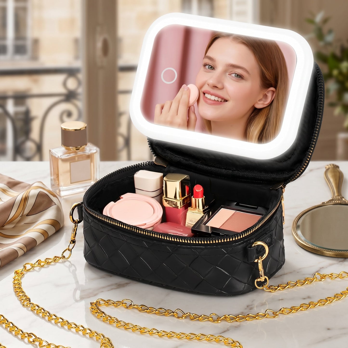 Lumivane – Trousse Maquillage Miroir LED