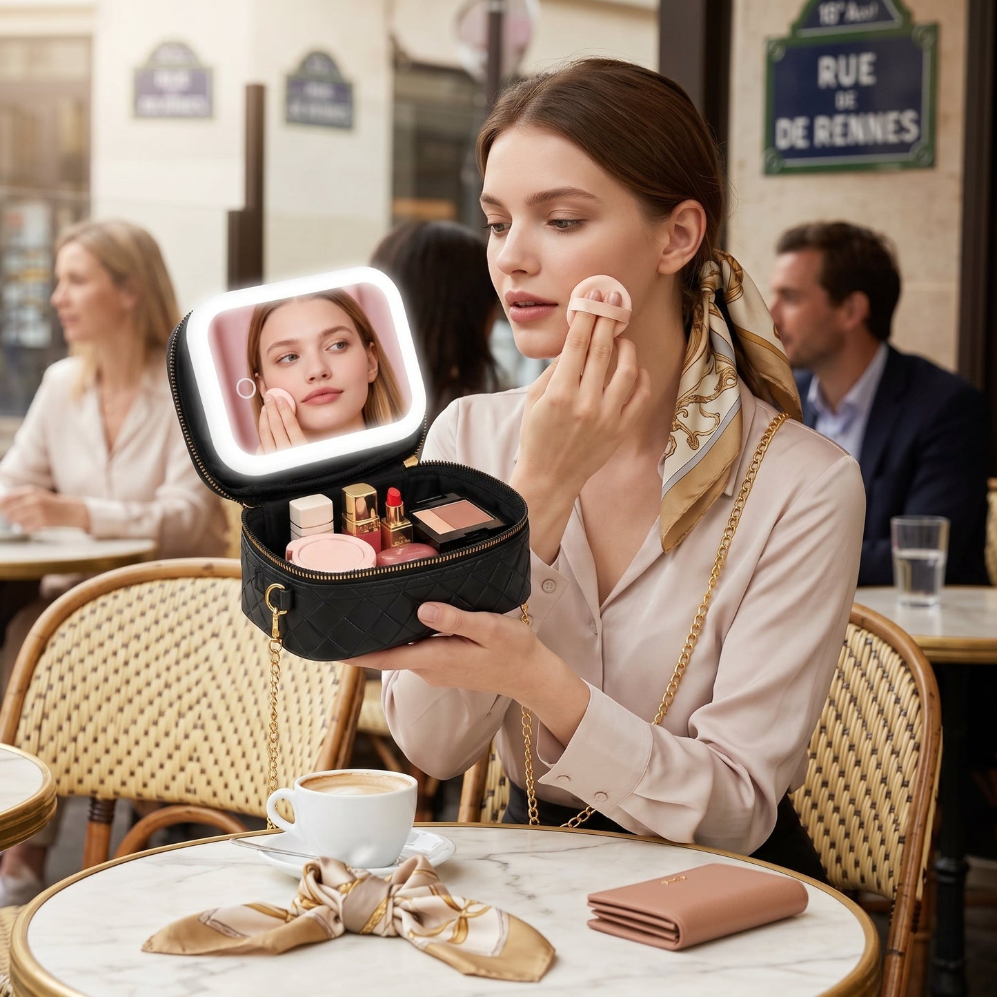 Lumivane – Trousse Maquillage Miroir LED