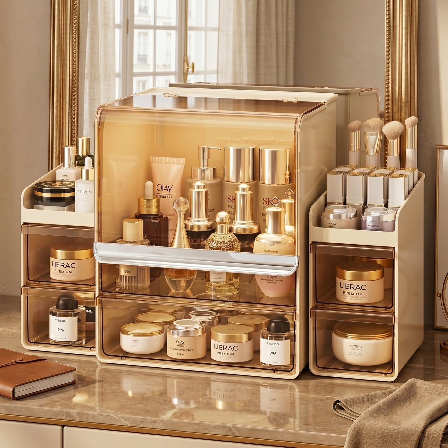 Glorine – Organisateur Maquillage Rangement Cosmétiques