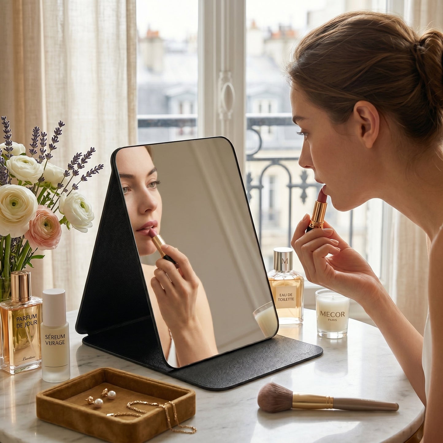 Mirova – Miroir Maquillage Pliable Coiffeuse
