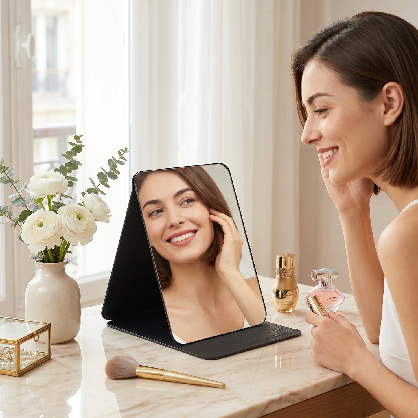Mirova – Miroir Maquillage Pliable Coiffeuse