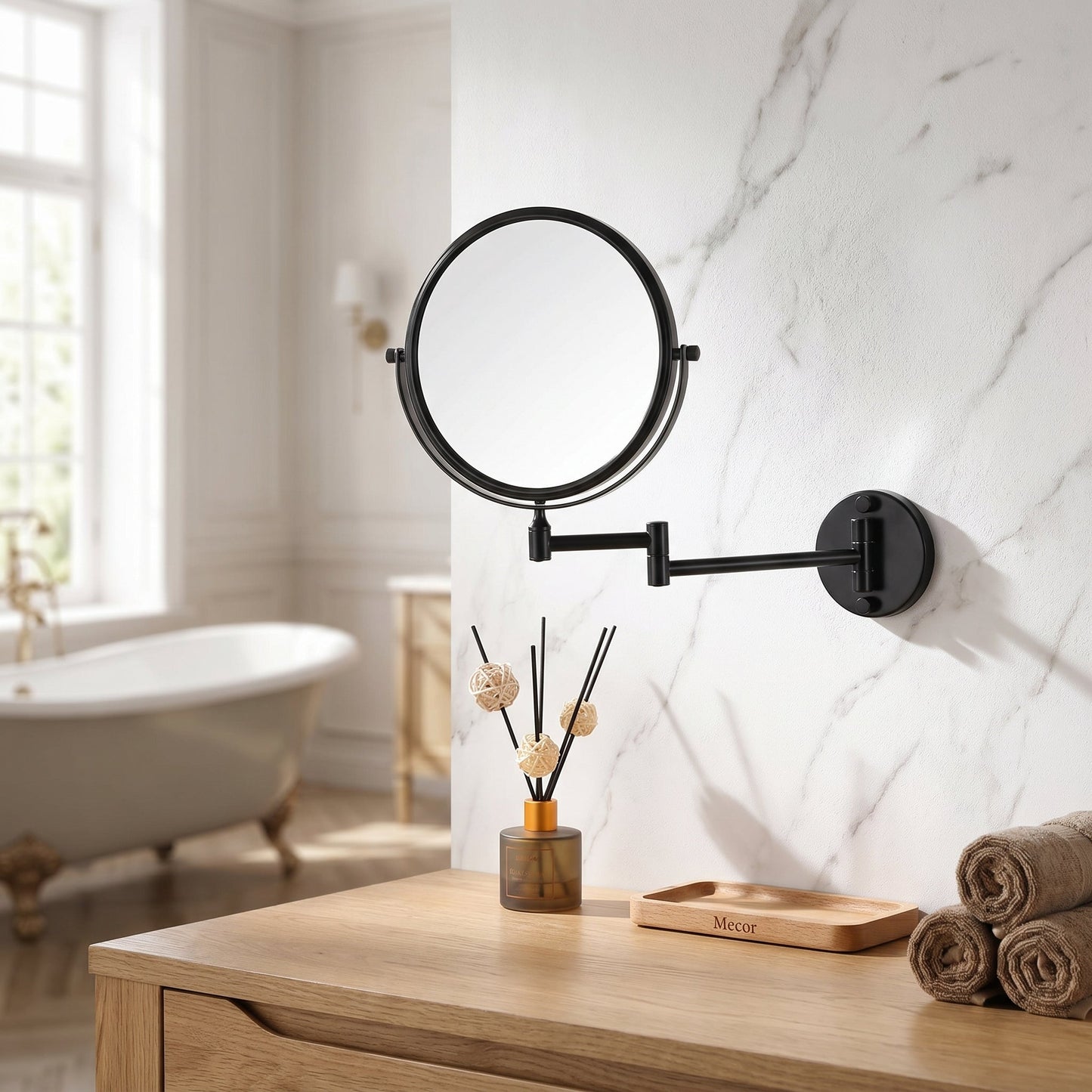 Miravène – Miroir Maquillage Mural Grossissant Double Face