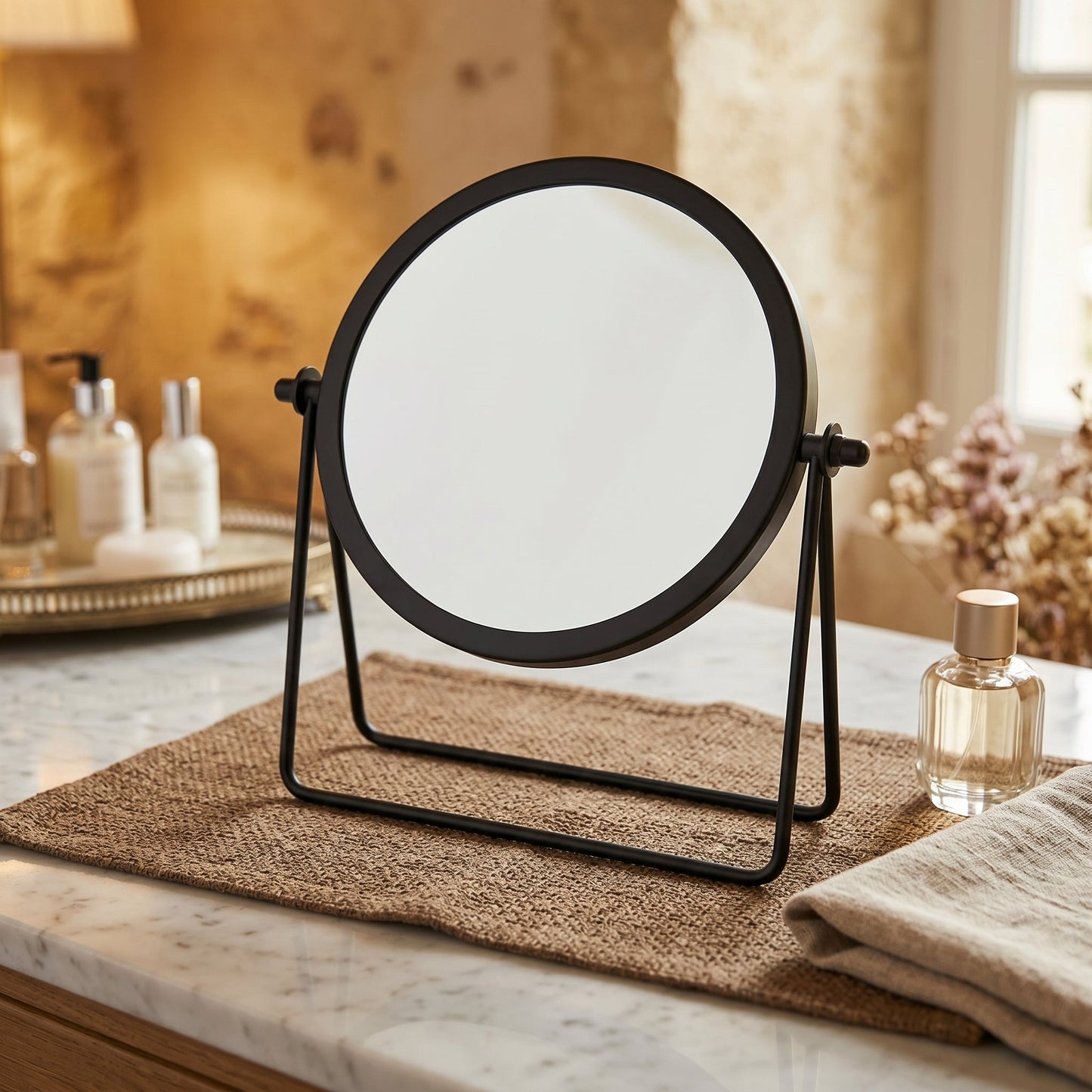 Miravel – Miroir Coiffeuse Rotatif