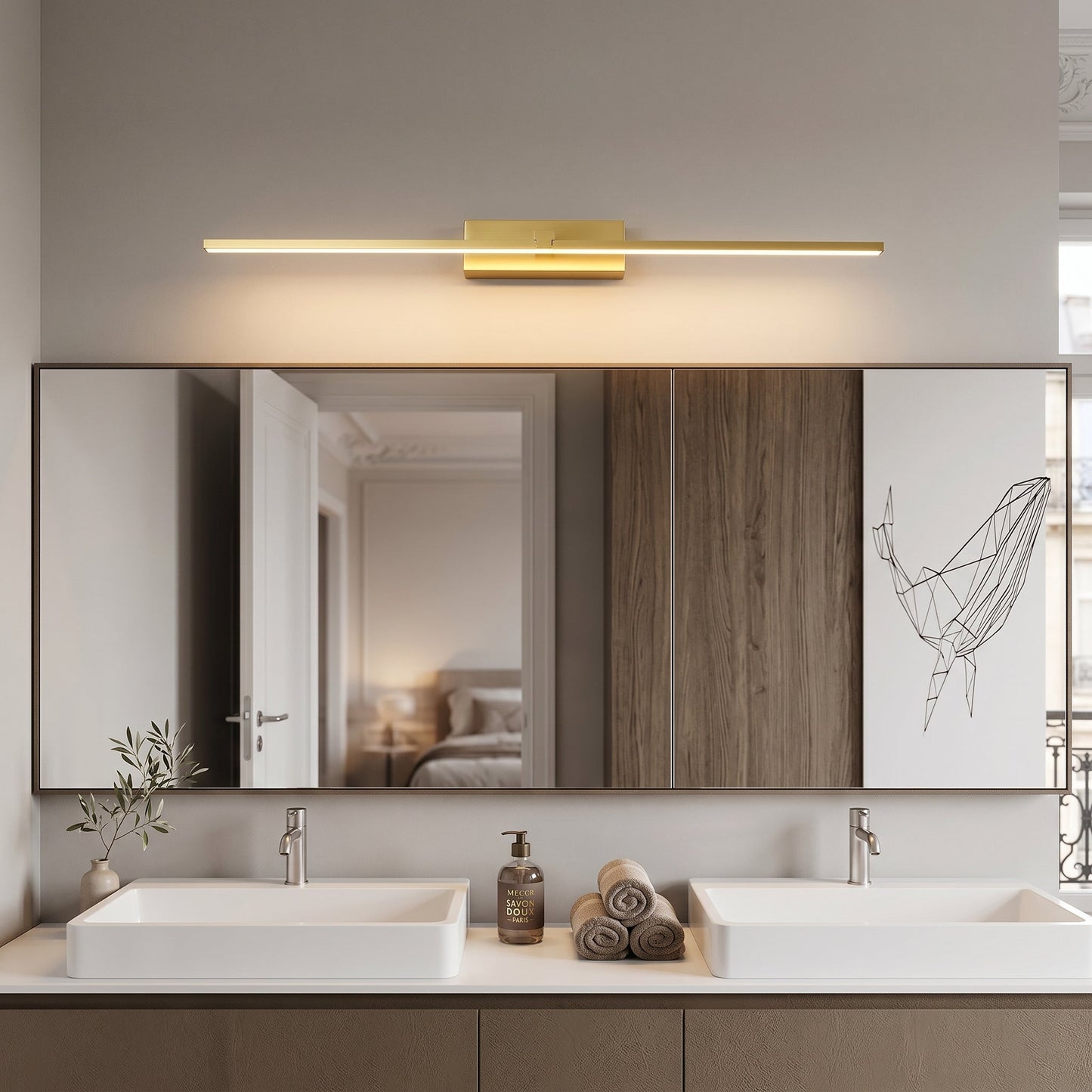 Clairox – Applique Miroir LED Salle de Bain