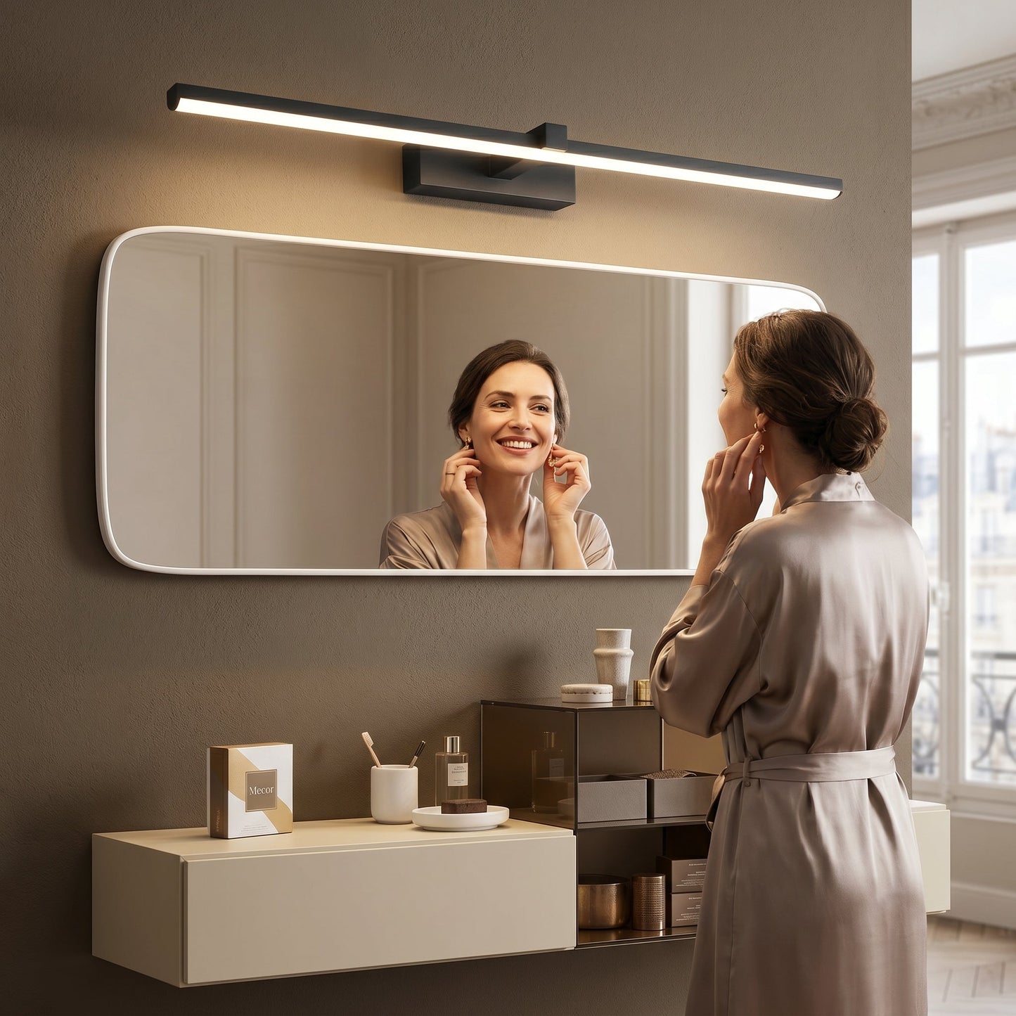Clairox – Applique Miroir LED Salle de Bain