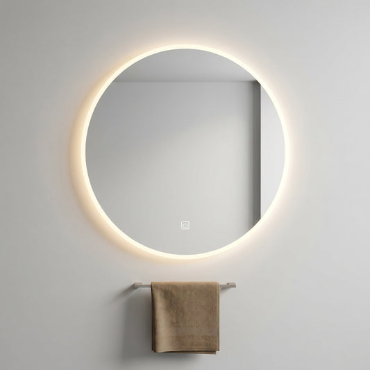 Miroval – Miroir LED Rond Salle de Bain