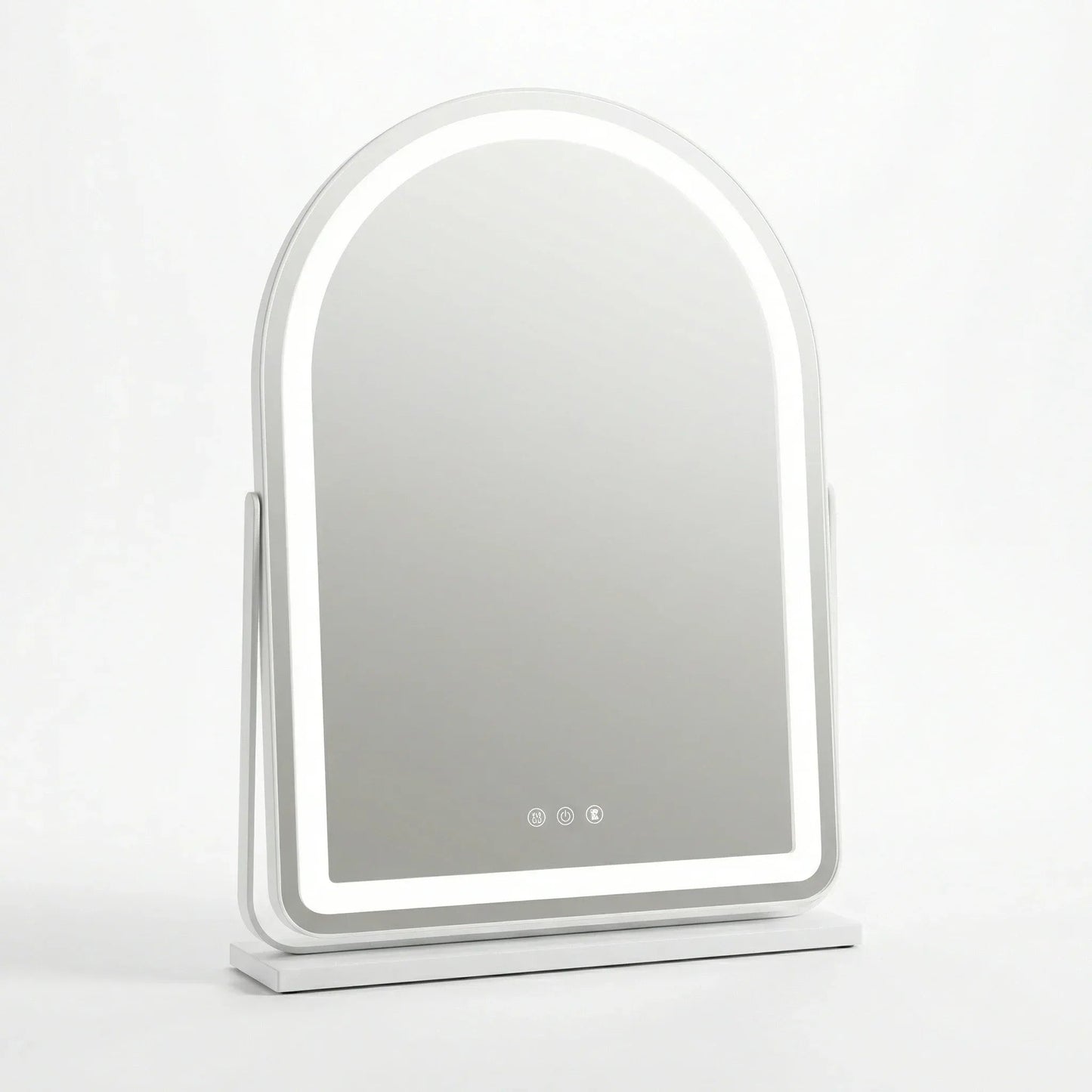 ArcLume - Miroir Arqué LED pour Studio Professionnel