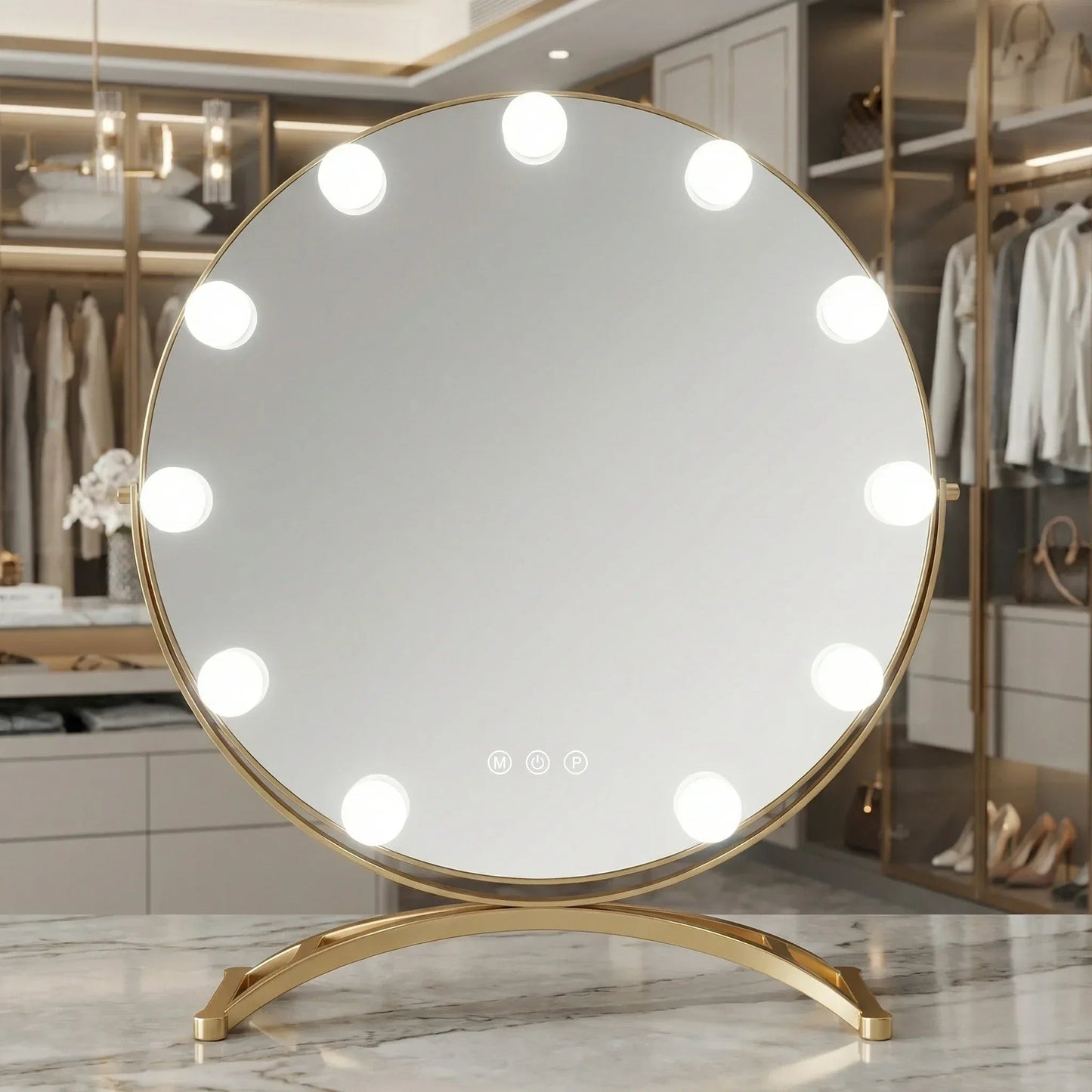 Miroir Hollywood LED LUMIDORE