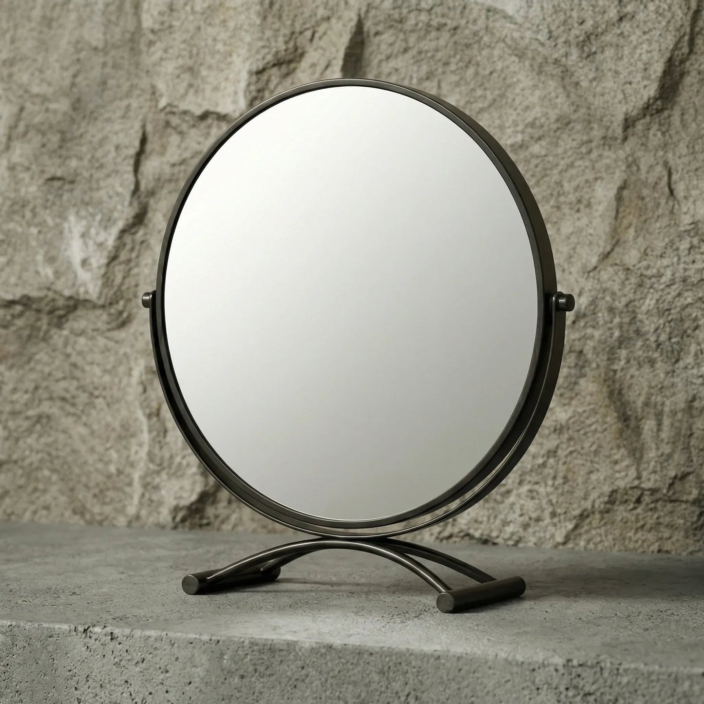 Miroir de Table Design Noir Minimaliste