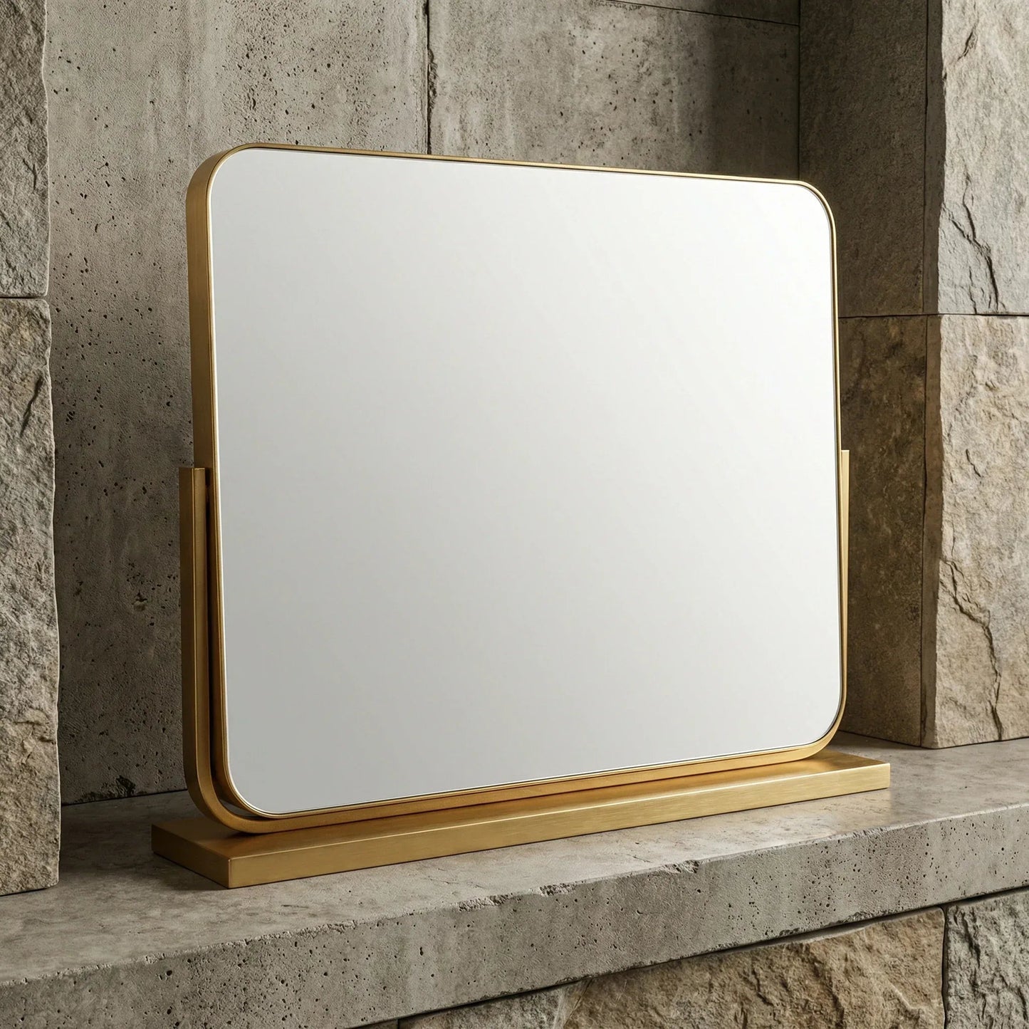 Miroir de Table Classique Rectangulaire