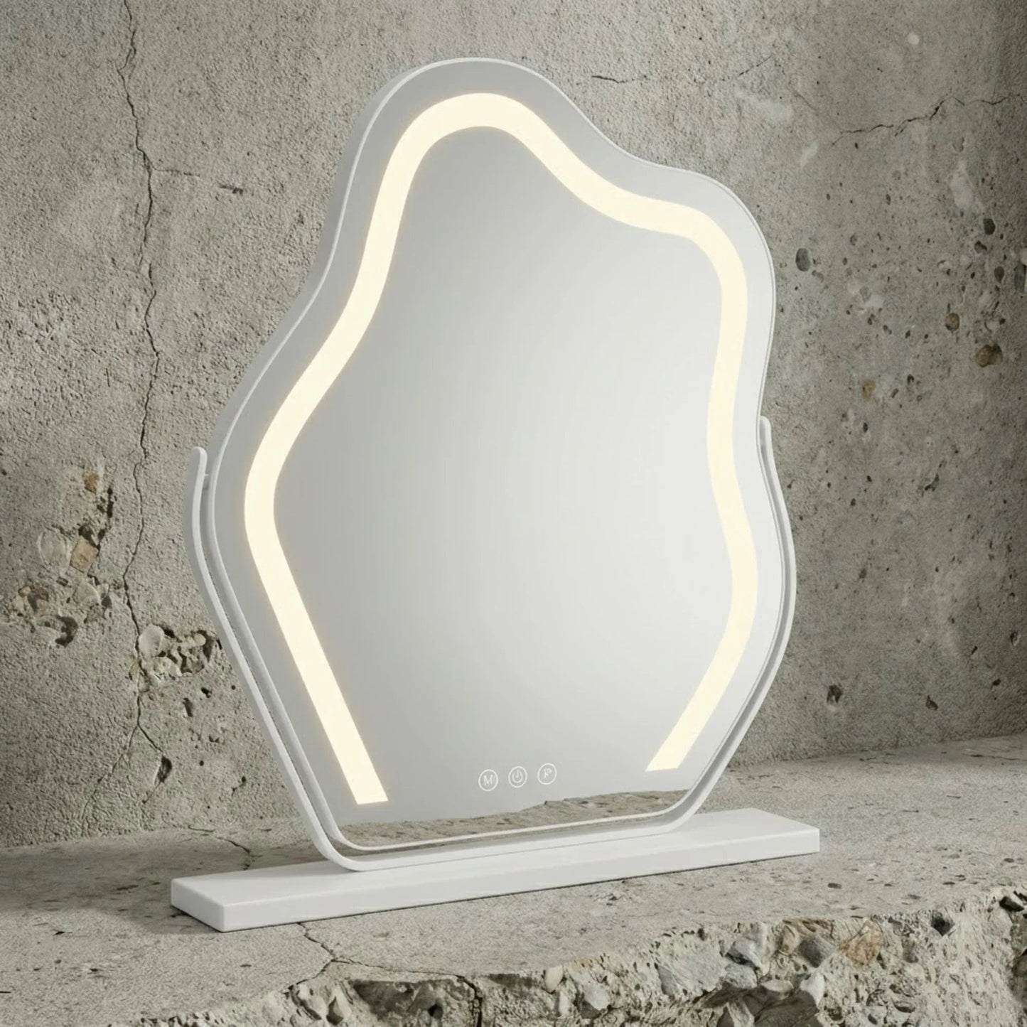 Miroir LED Design Ondine