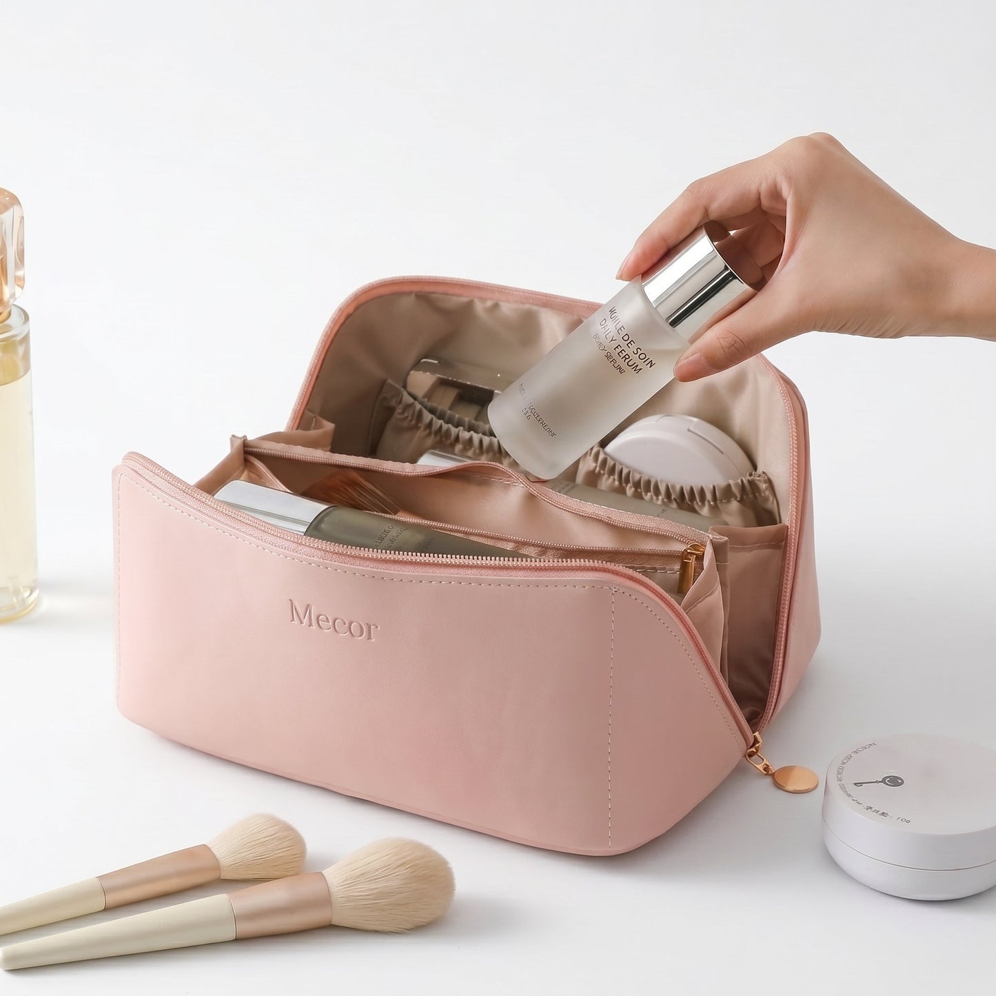 Velorie – Trousse Maquillage Voyage Grande Capacité