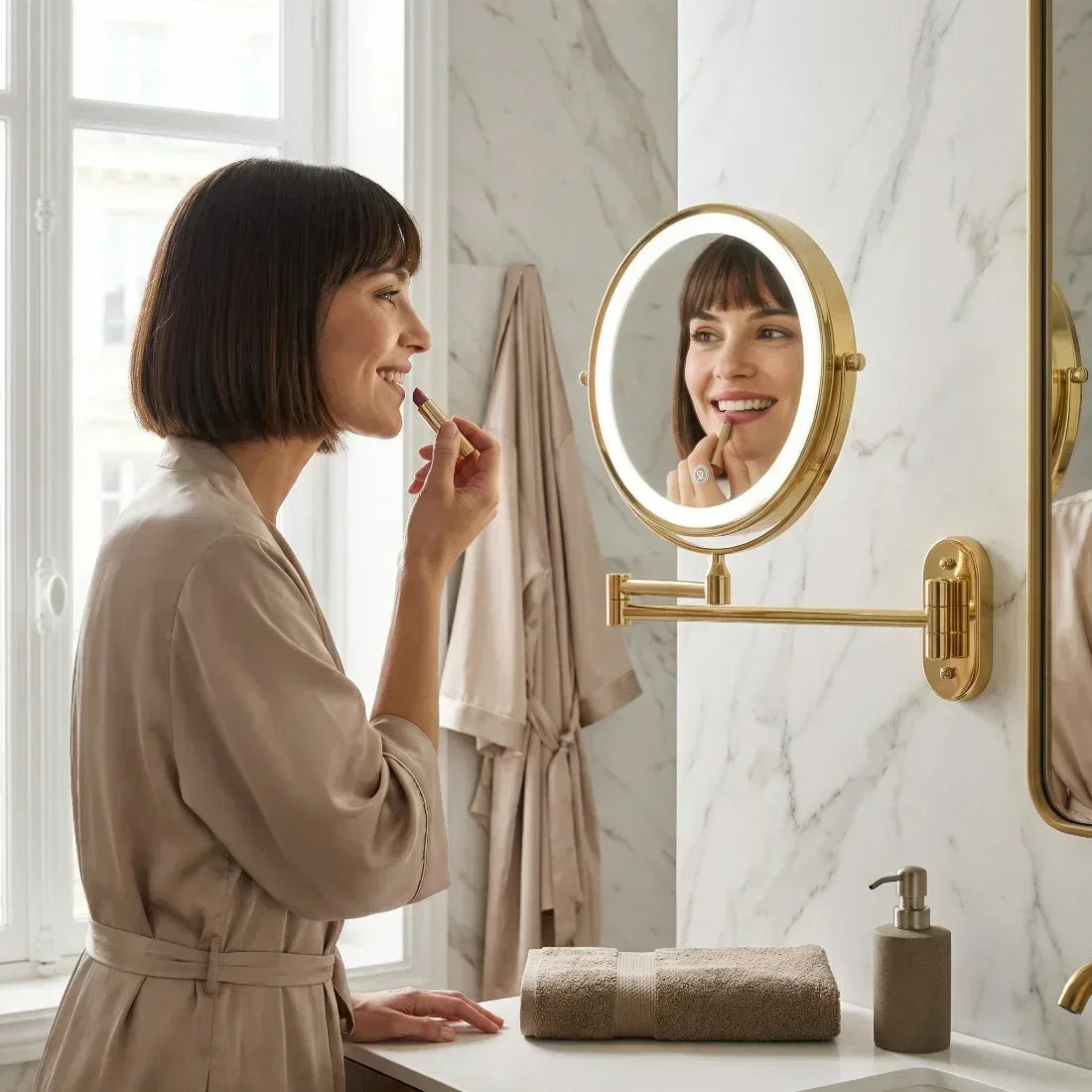 Miroir Mural LED Veldor
