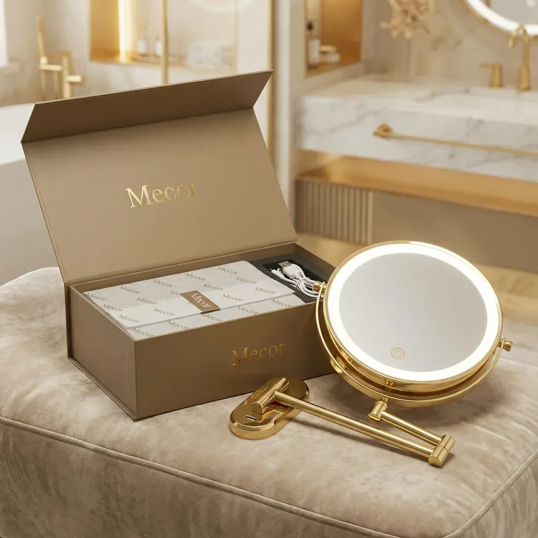 Miroir Mural LED Veldor