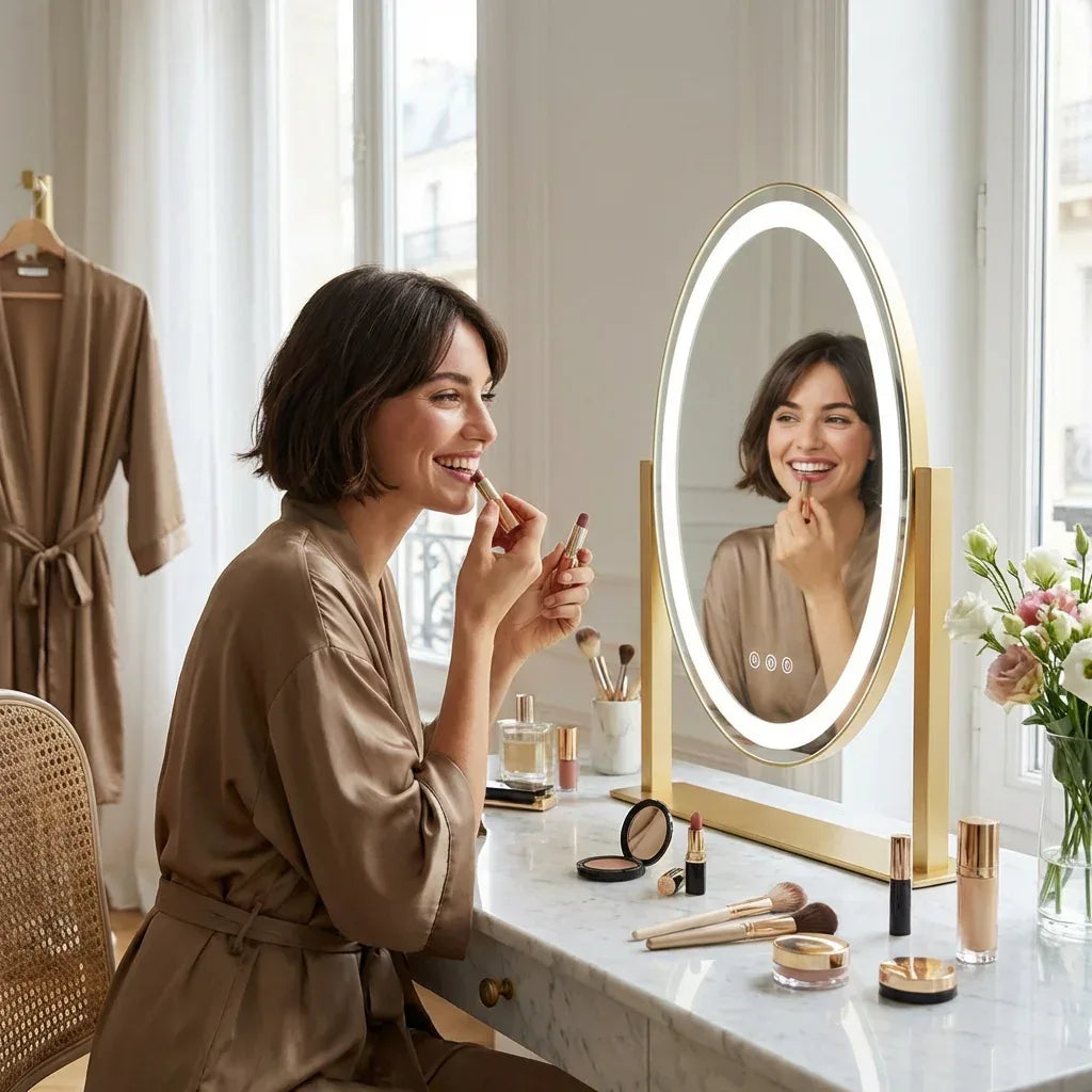 Séléné Miroir LED Éclat