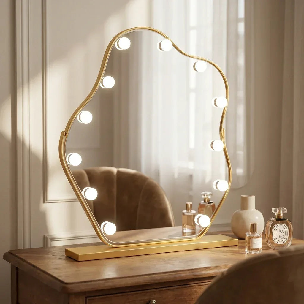 Miroir Lumineux Design Nébulis