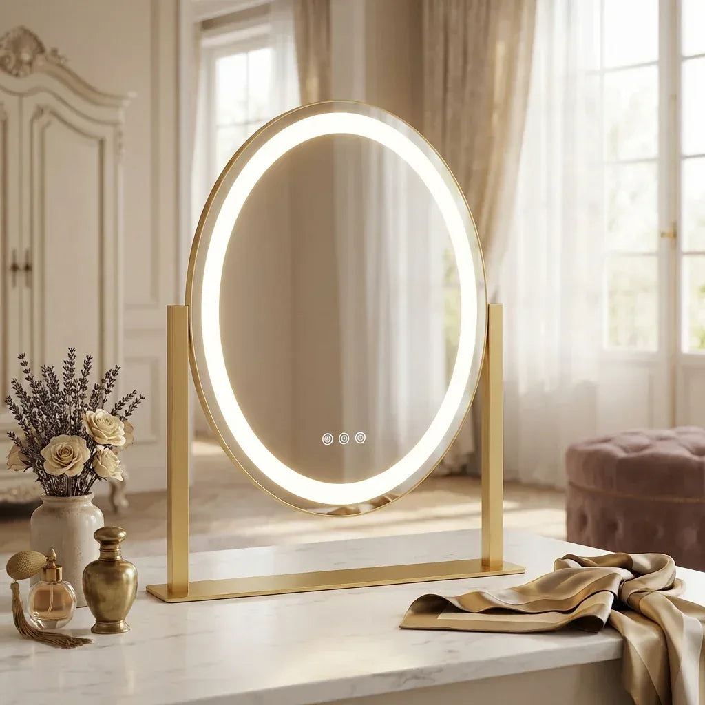 Séléné Miroir LED Éclat