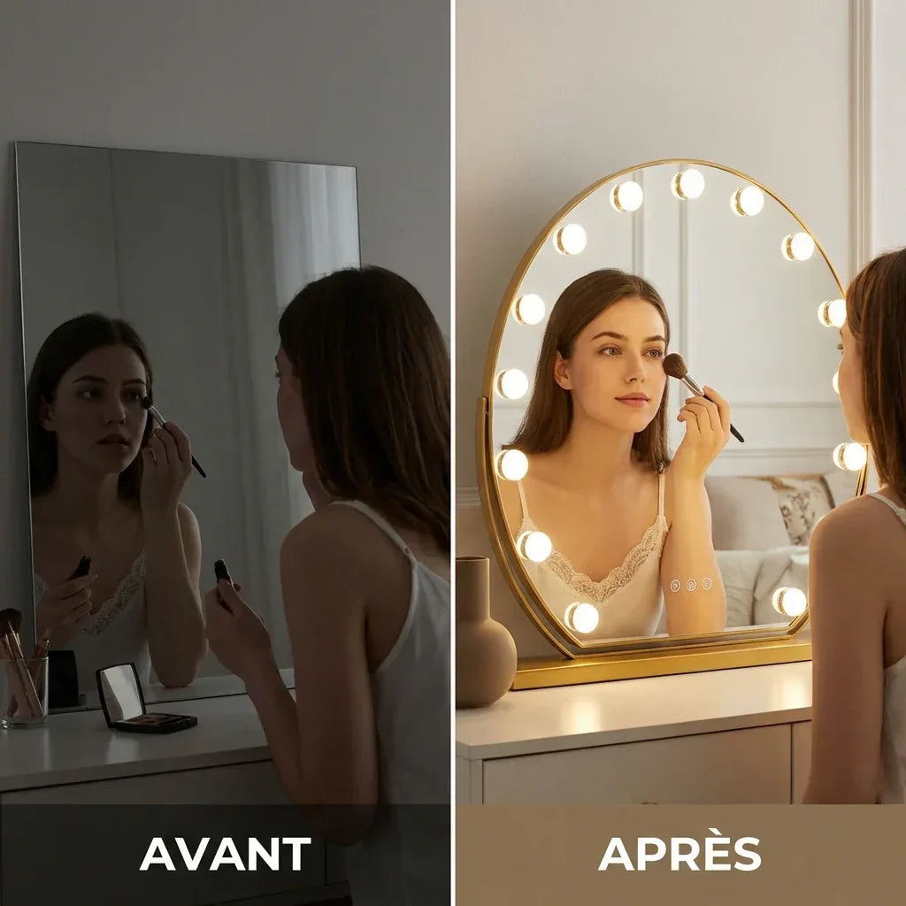 Lumior Miroir Hollywood LED