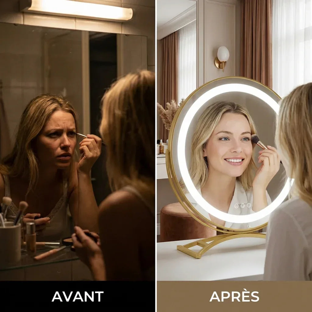 LuxaMir Miroir Maquillage LED